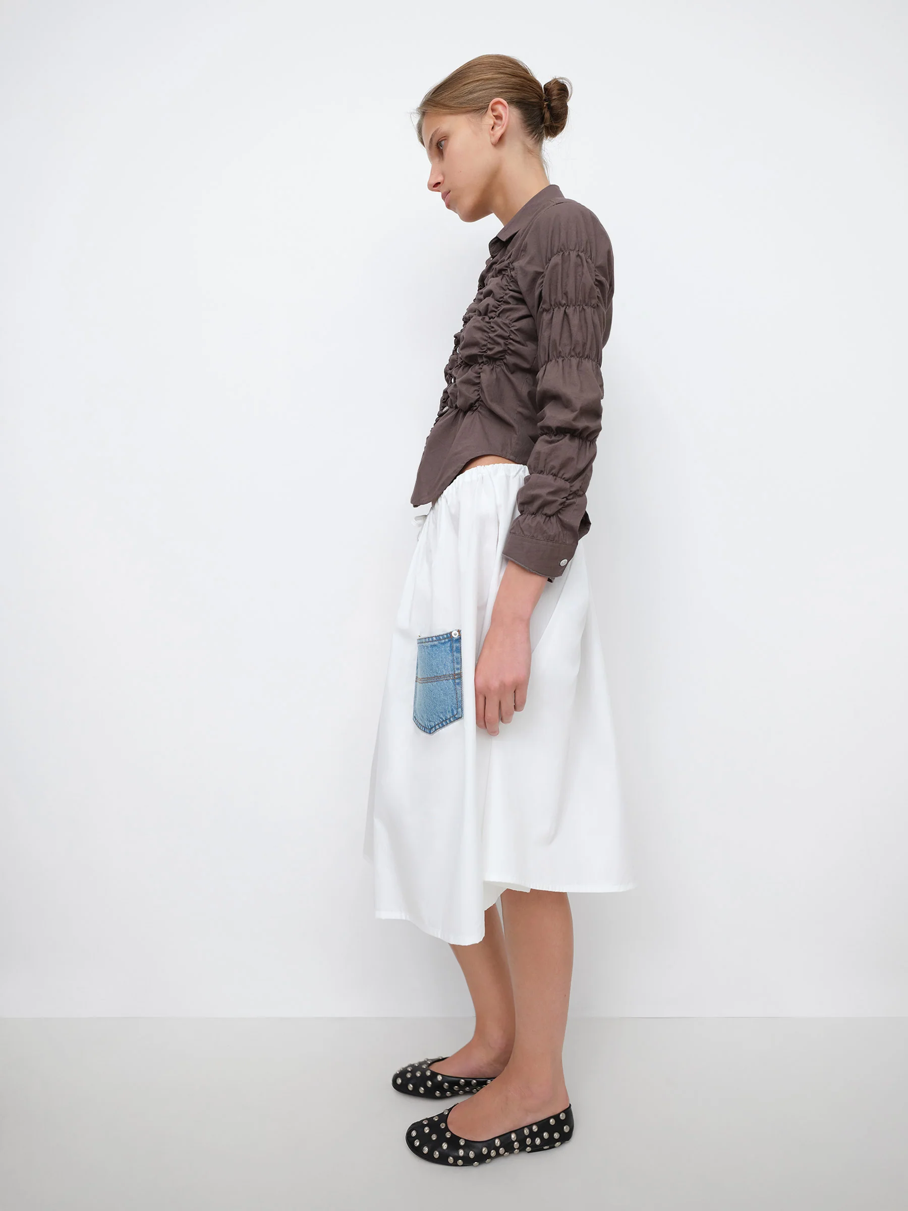 Baggy Midi Skirt - Image 4