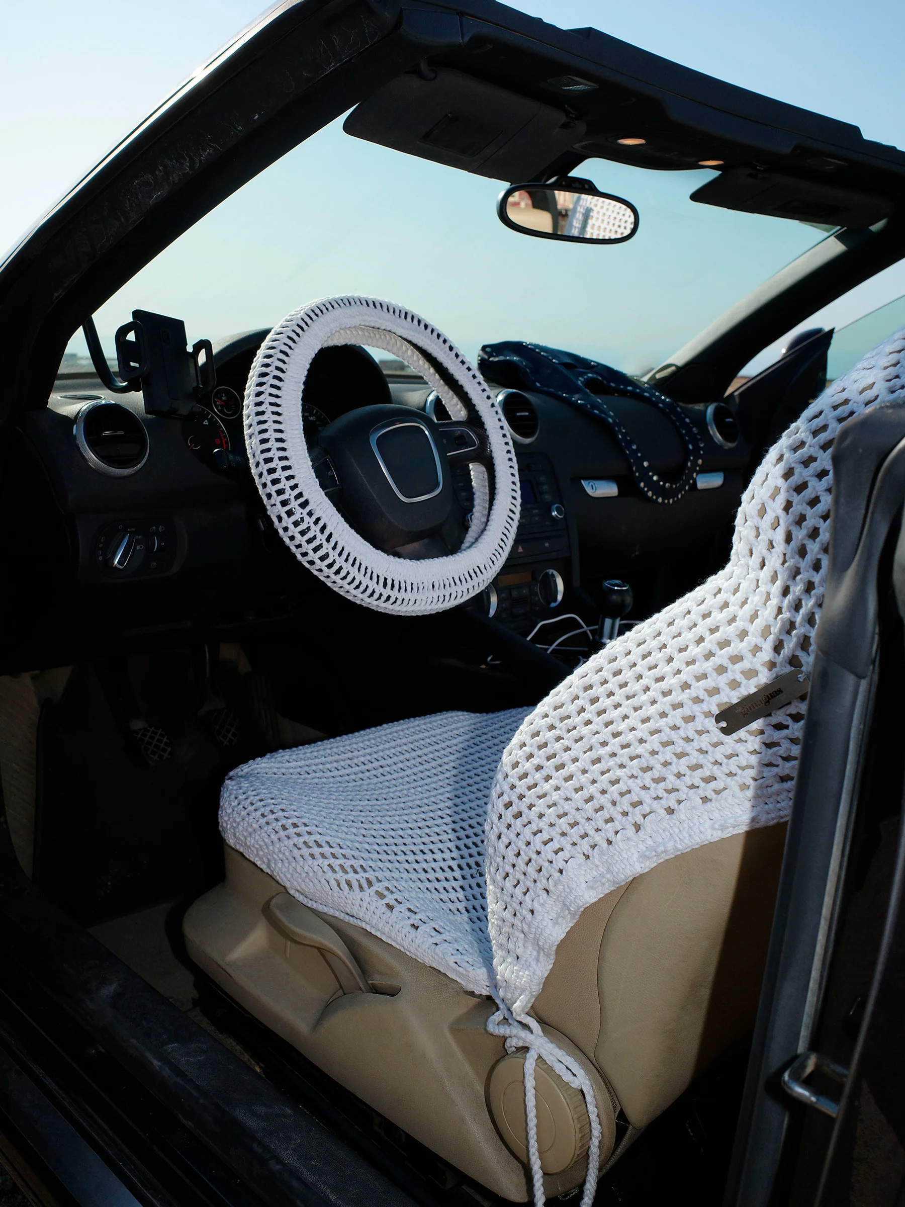Crochet Car Seat Cover - Image 5