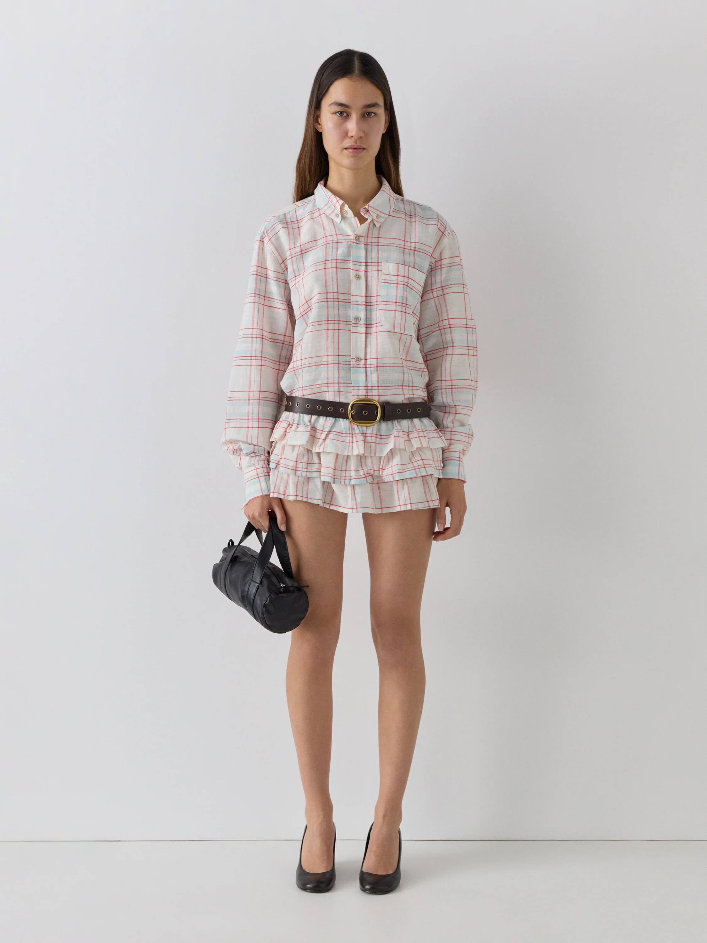 Jardin Checks Shorts - Image 2