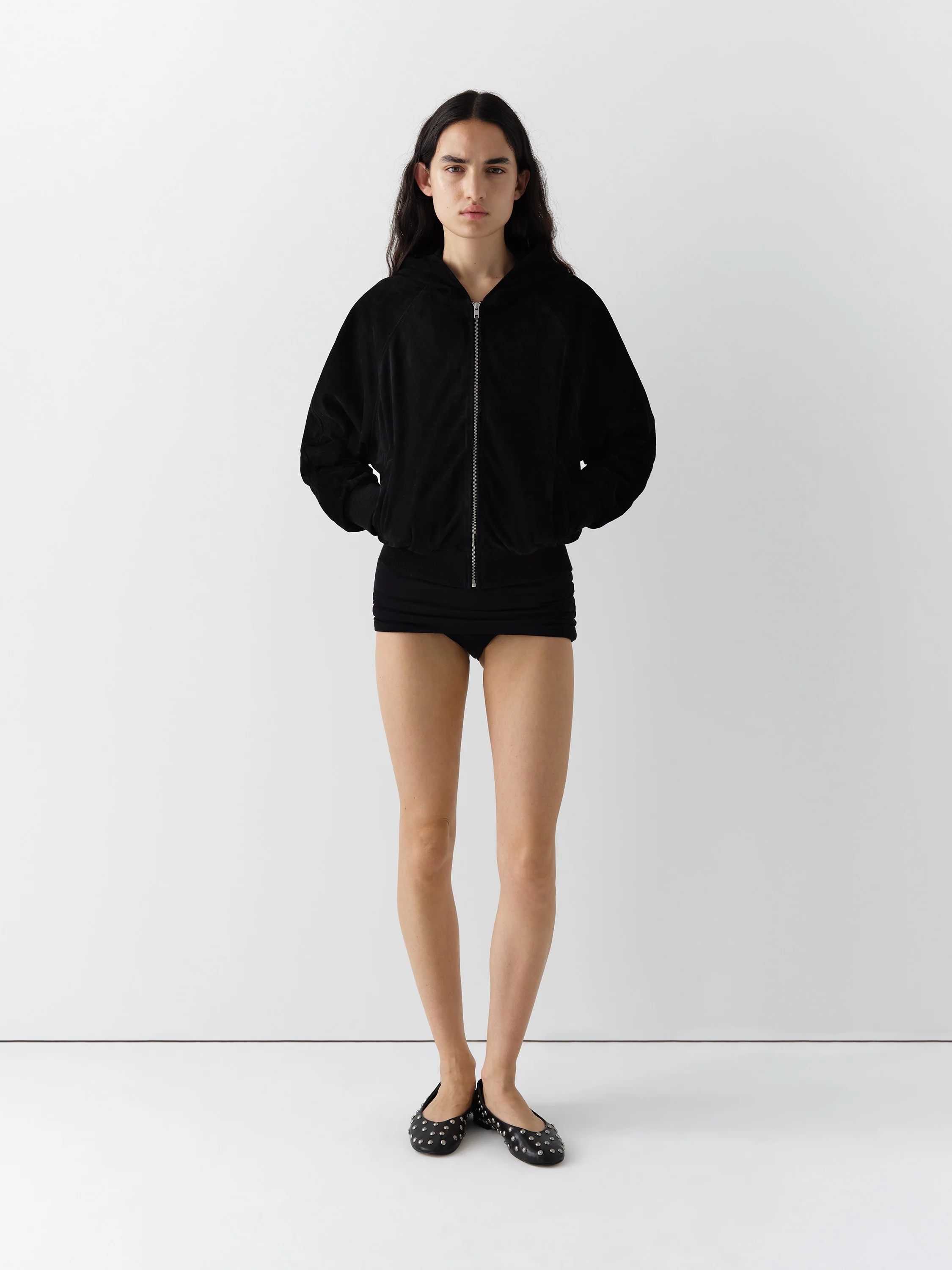 Leather Sweatshirt - Image 7