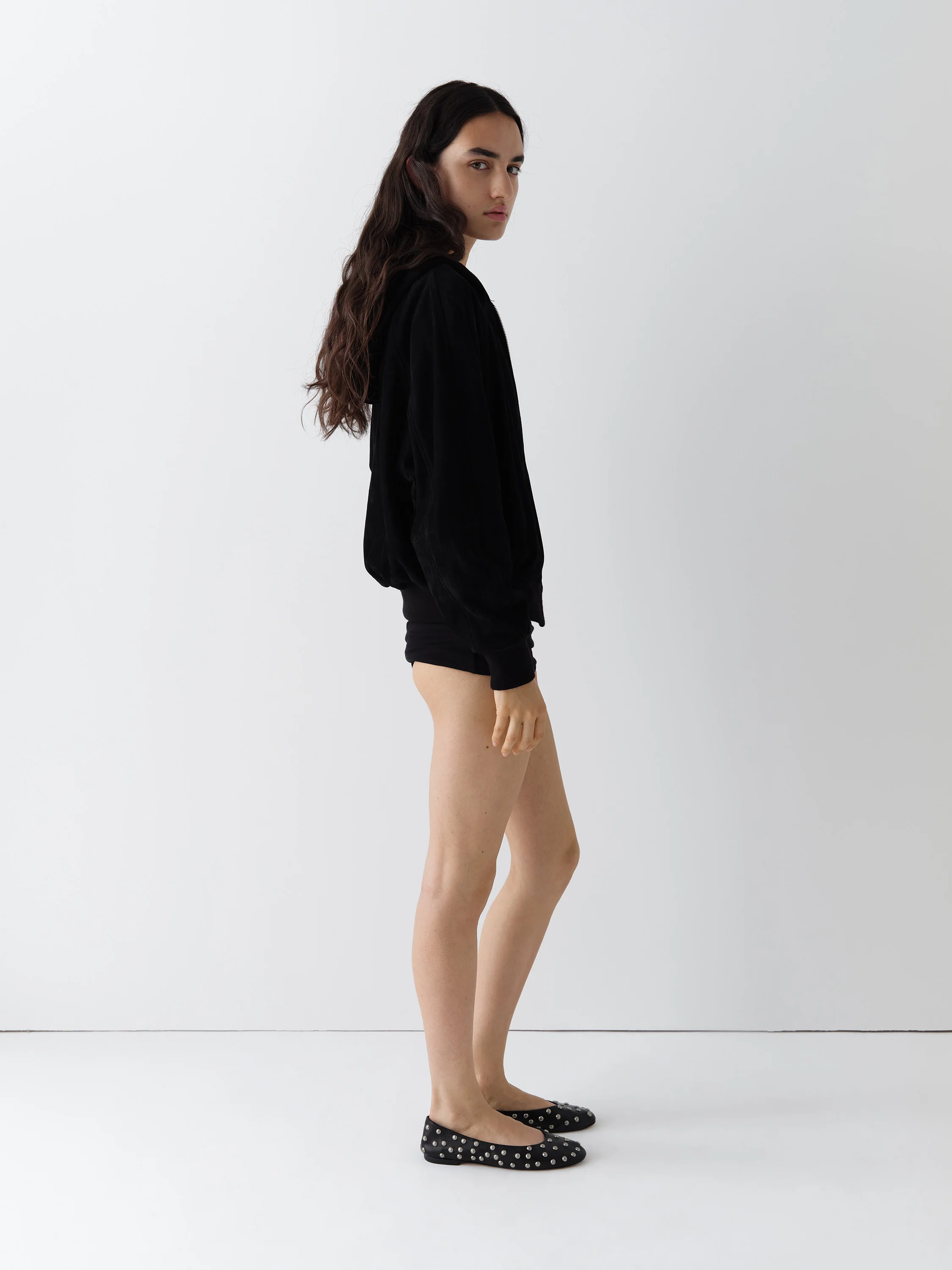 Leather Sweatshirt - Image 9